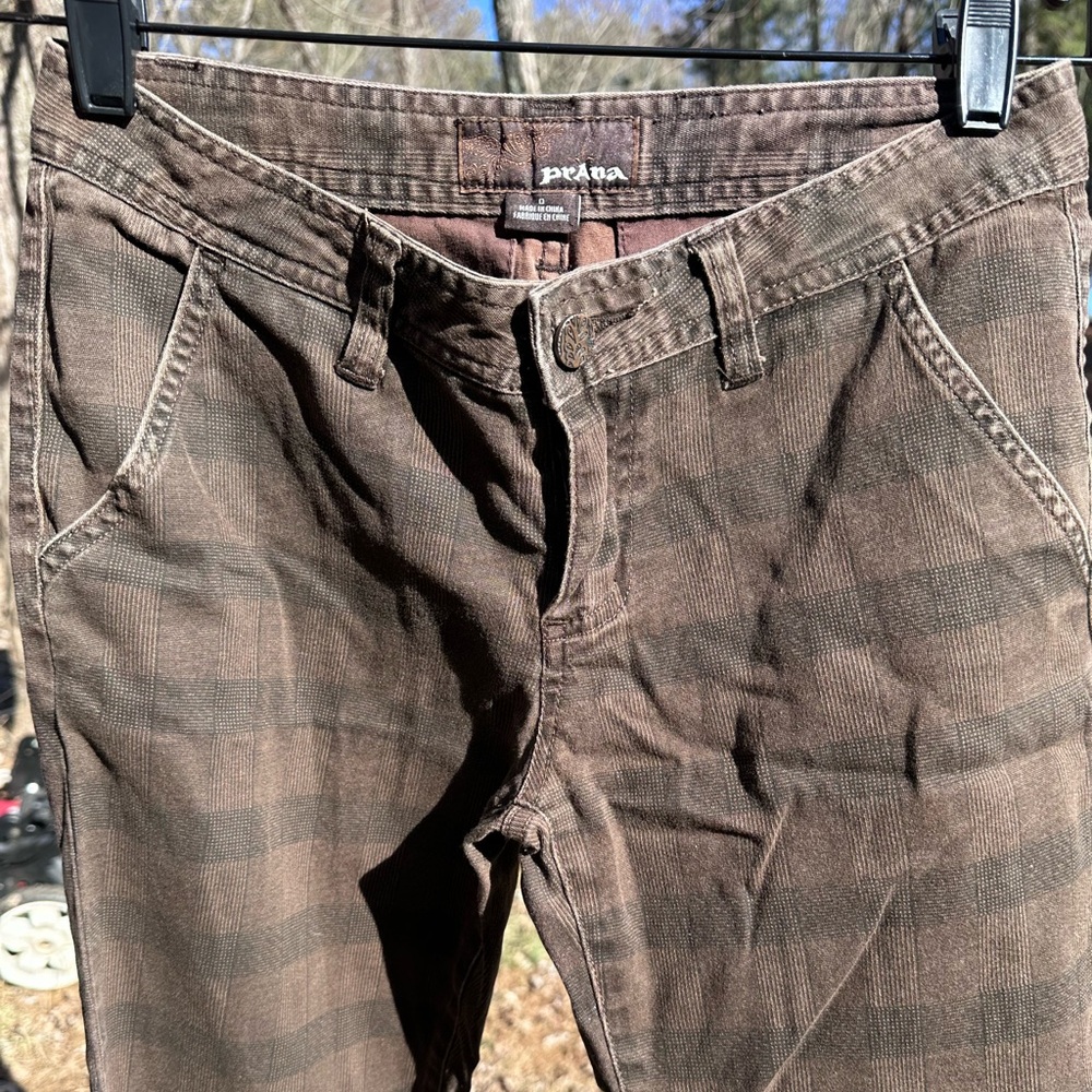 Vintage PrAna women’s size 0 plaid pants